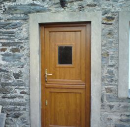 Golden oak upvc Stable door: Click Here To View Larger Image